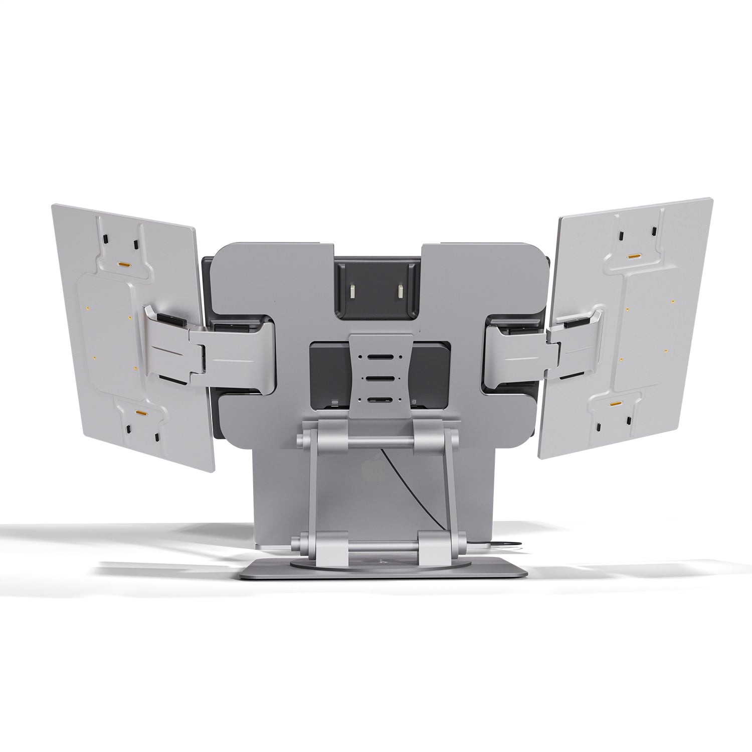 Ulepow FlexScreen Pro Trio: Modular 3x 16" Primary Display +Monitor floating stand