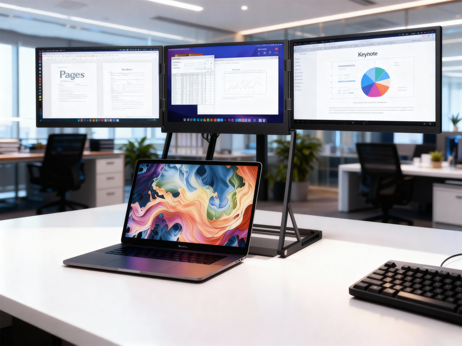 ULepow TriCreate – Triple 15.6” Portable Monitor for Laptops | Boost Productivity ×3