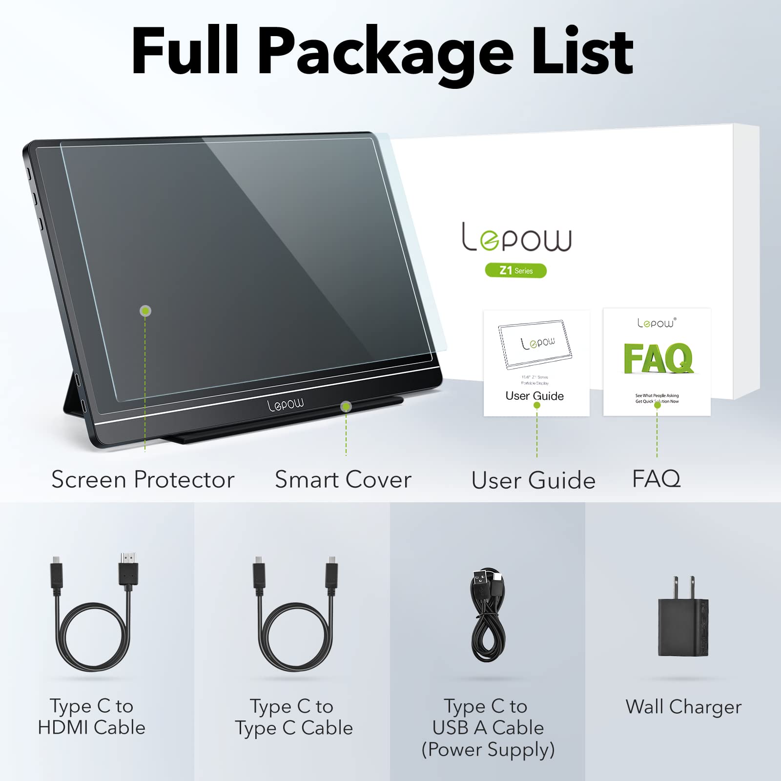 Lepow Z1 15.6" Portable Monitor 2022 - lepow Portable Monitor