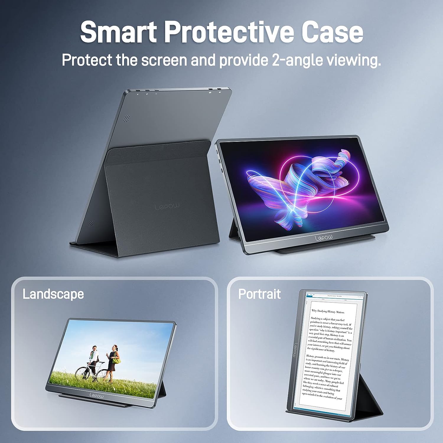 Lepow Z1 Gamut Portable Monitor 15.6" - Lepow Portable Monitor