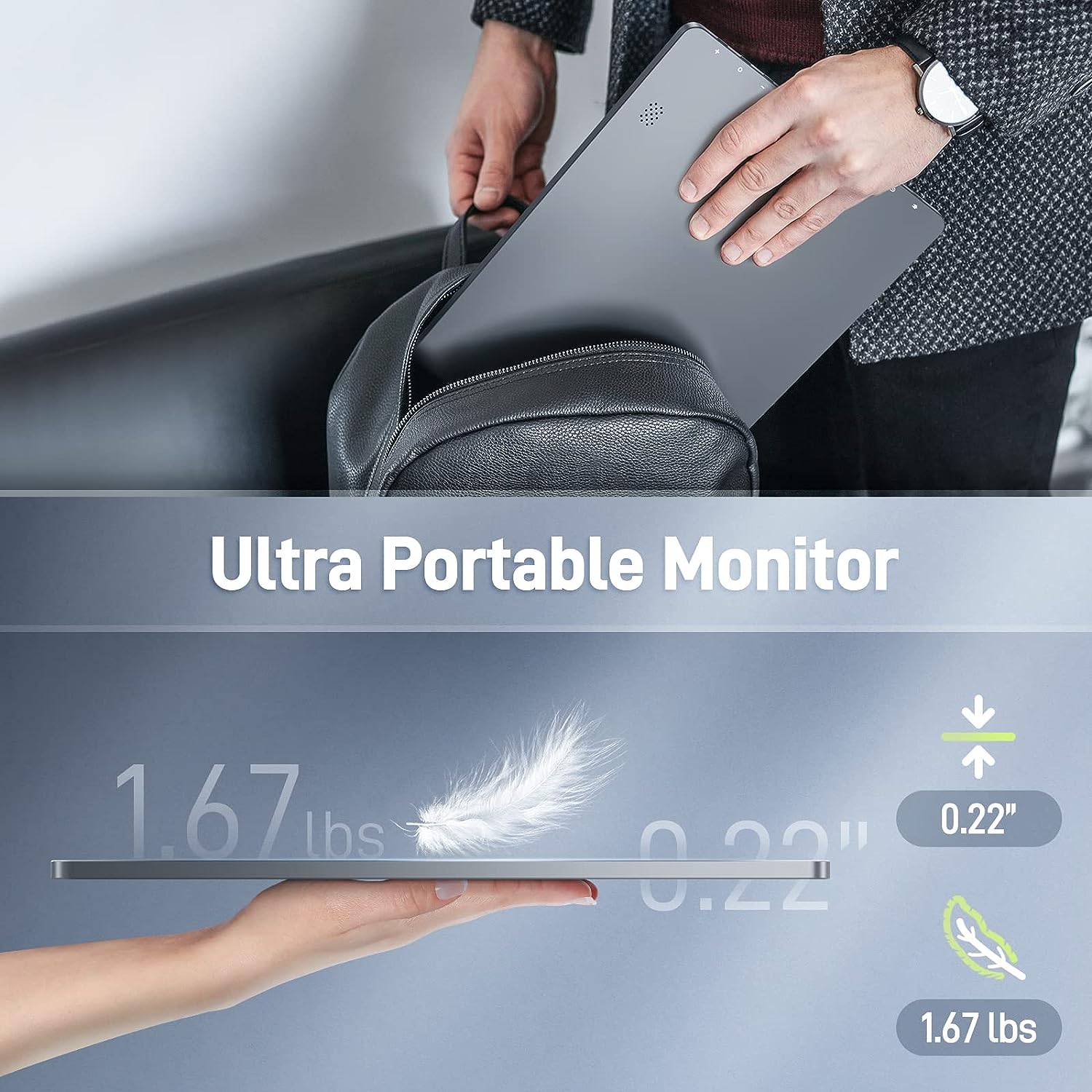 Lepow Z1 Gamut Portable Monitor 15.6" - Lepow Portable Monitor