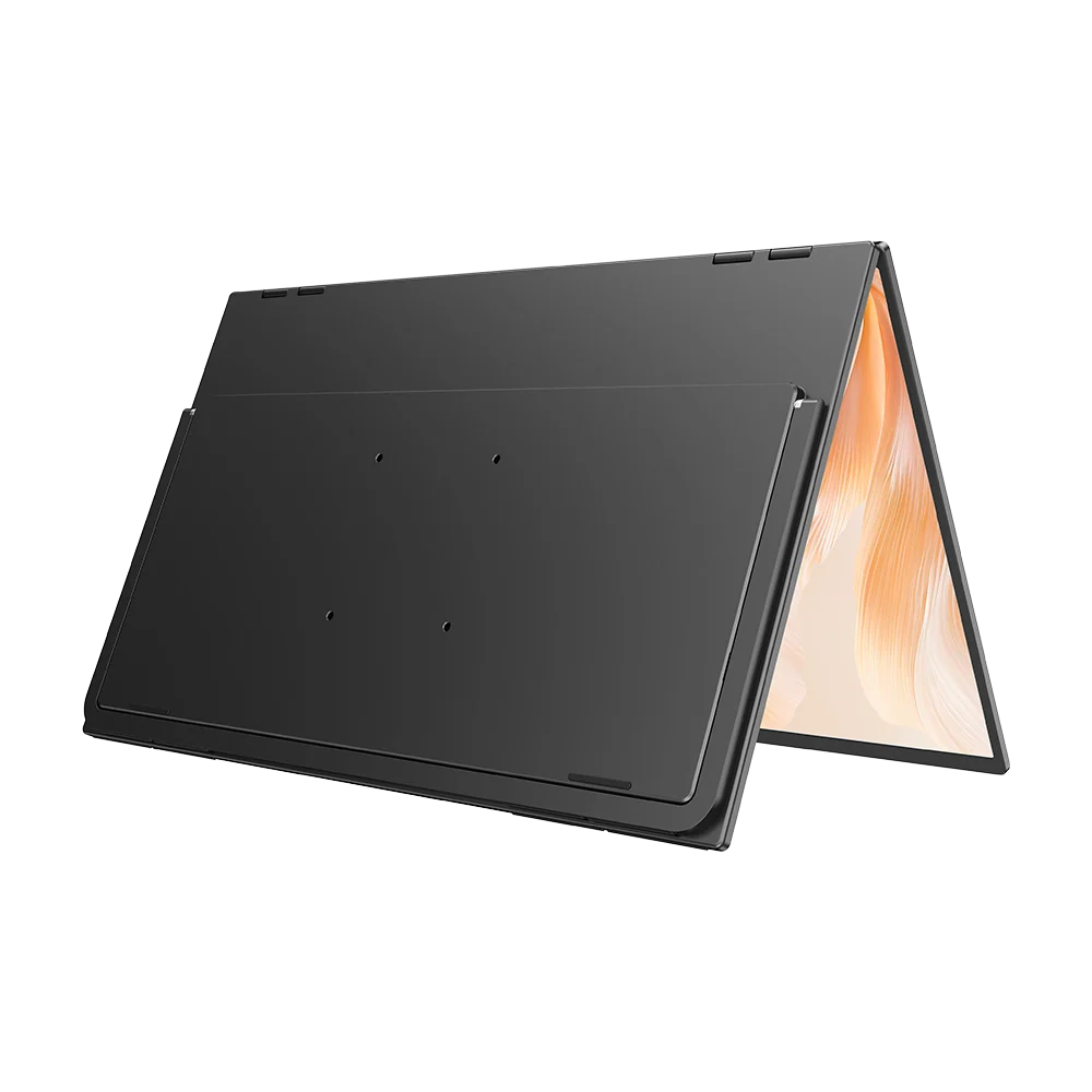 Ulepow - 23.8 Inch 100Hz Dual Screen Stacked Computer Monitor with Speakers