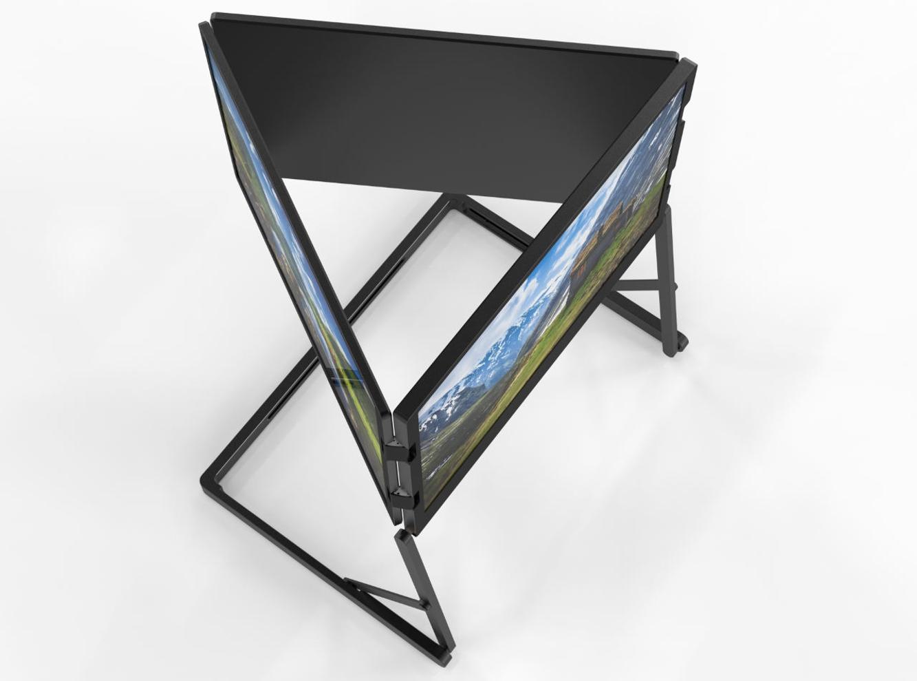 ULepow TriCreate – Triple 14” Portable Monitor for Laptops | Boost Productivity ×3