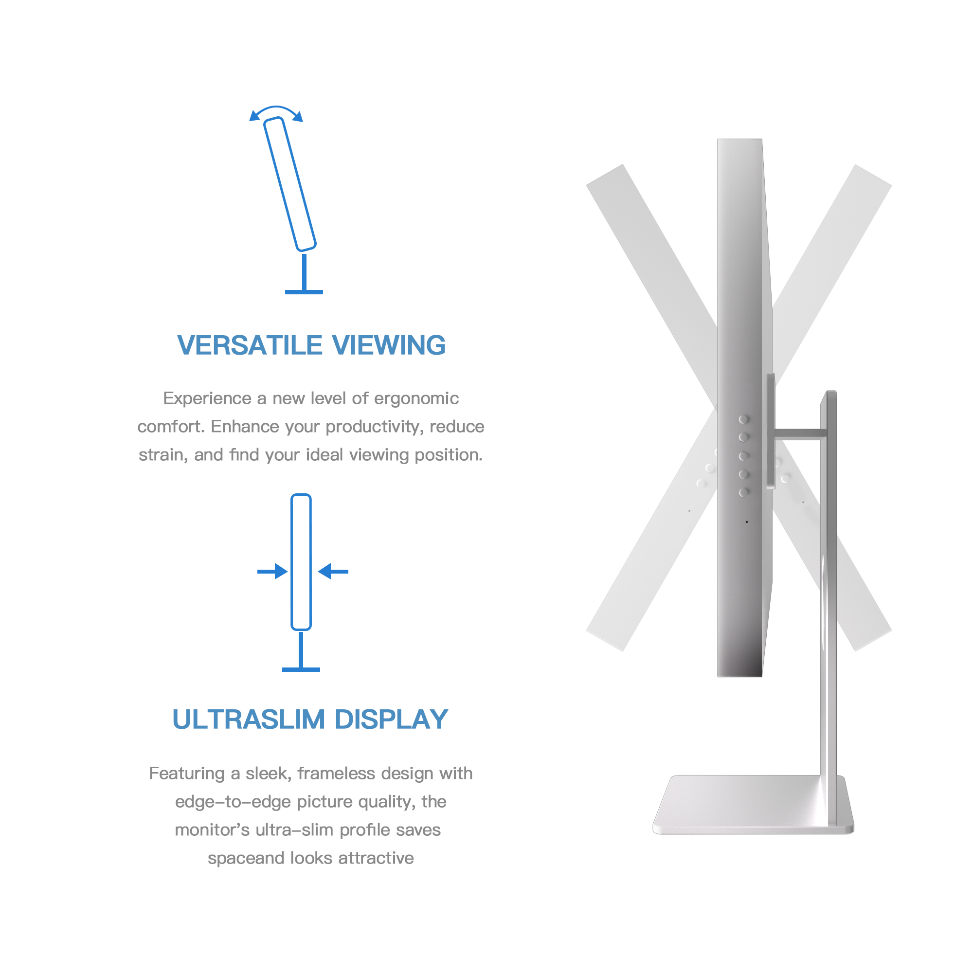 Lepow AK320 – 32" 4K UHD Nano IPS Monitor | 144Hz, CNC Aluminum
