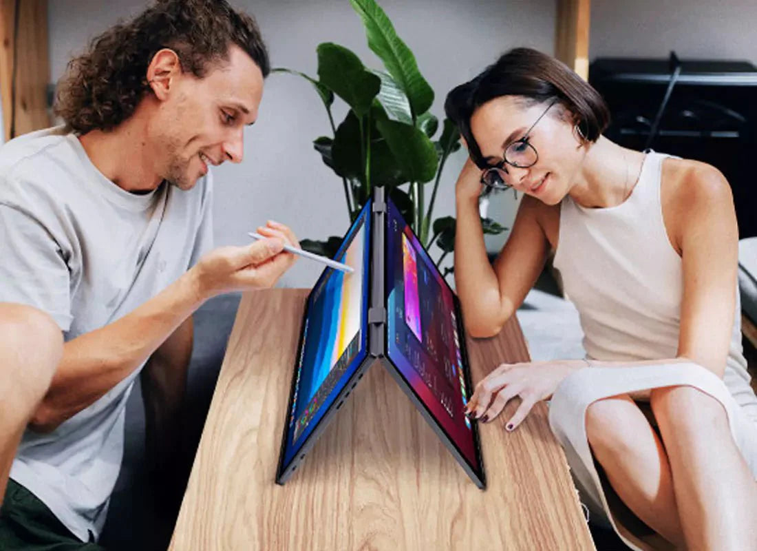 D15-Pro Portable Dual View Monitor Touchscreen 15.6" - Lepow Portable Monitor