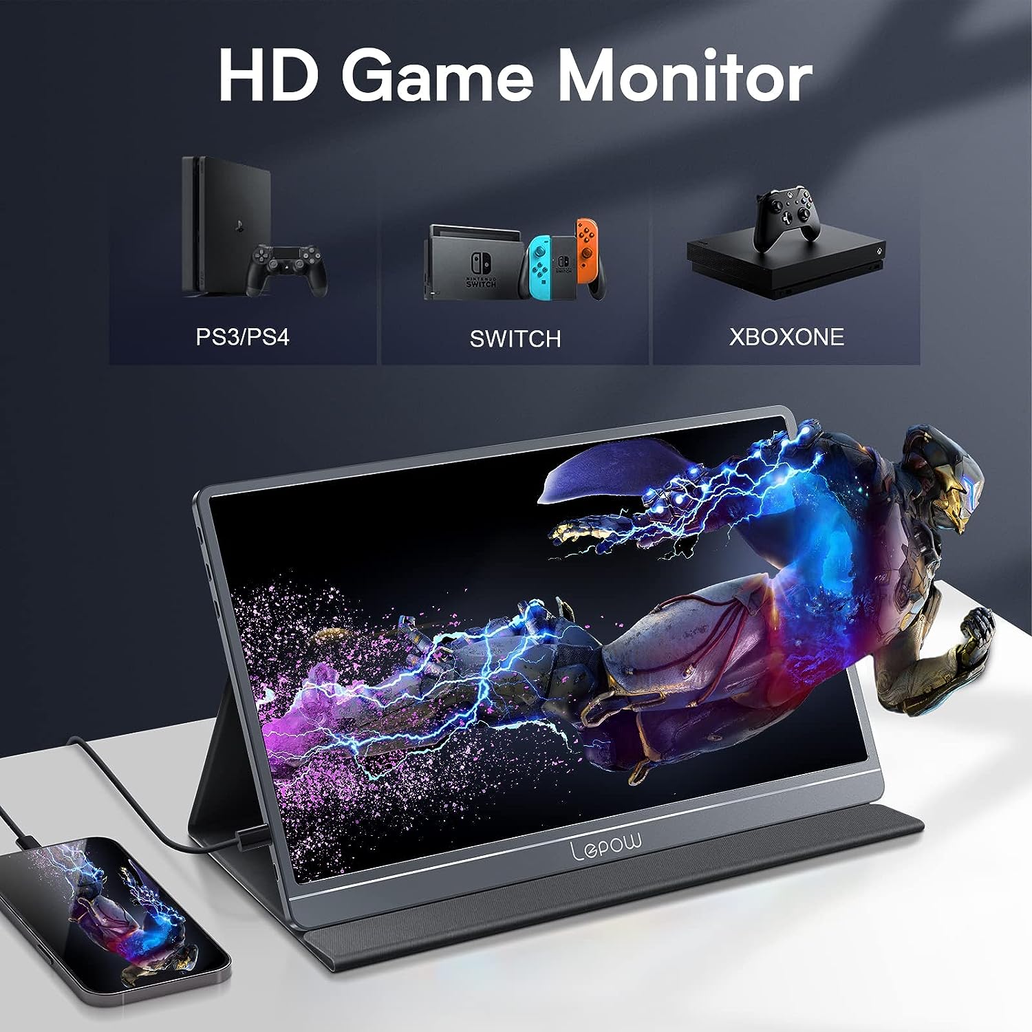 Lepow Z1 Portable Monitor 15.6" - Lepow Portable Monitor